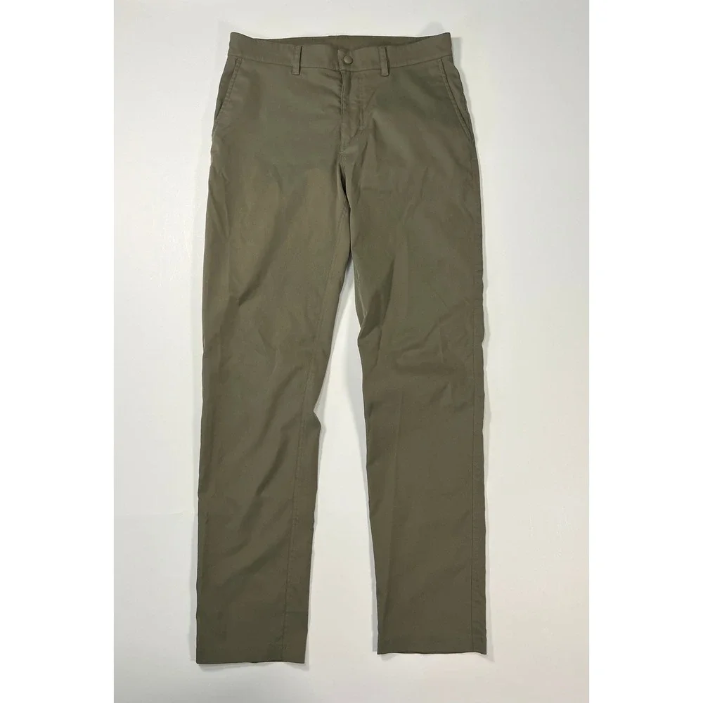 Outdoor Voices TechTwill Birdie Pant Mens M Olive Green Golf Chino‎ Recycled
